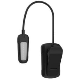 ANSMANN Lampe de chevet LED BOOK LIGHT, rechargeable, noir