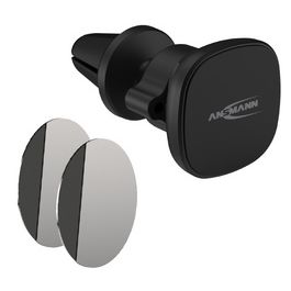 ANSMANN Support magnétique de smartphone pour voiture, noir