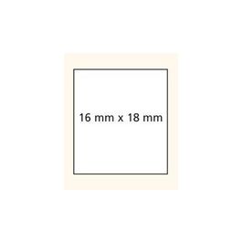 APLI Etiquette pour étiqueteuse, 16 x 18 mm, blanc