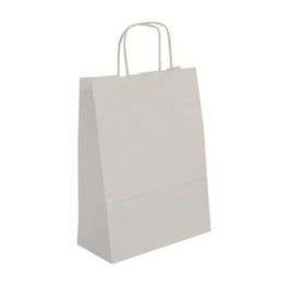 APLI Sac en papier, kraft, petit, blanc