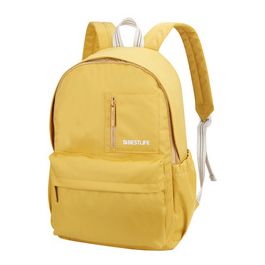 BESTLIFE School Sac à dos pour laptop COL RAINBOW, jaune