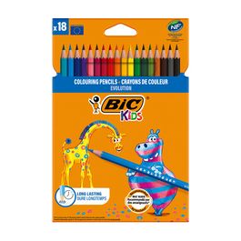BIC KIDS Crayon de couleur Evolution ecolutions, étui en