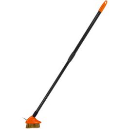 Bradas Brosse pour dalles, télescopique, longueur:800-1400mm
