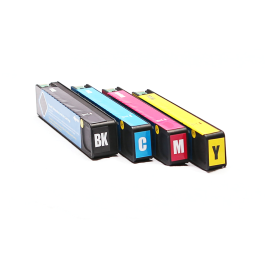 973 XL - Cartouches compatibles HP - Multipack 4 cartouches (BK,C,M,Y)