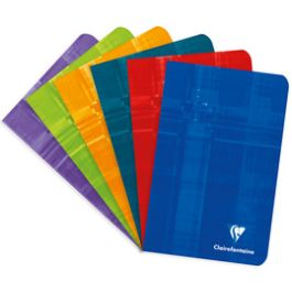Clairefontaine Carnet piqûre, 110 x 170 mm, quadrillé 5x5