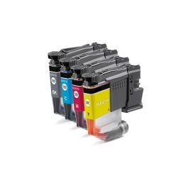 LC521VAL - cartouches compatible Brother - multipack 4 couleurs : noire, cyan, magenta, jaune