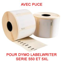11354 / S0722540 - ruban cassette compatible Dymo (avec puce)