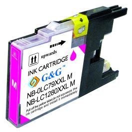 LC1280XLM - cartouche compatible Brother - magenta