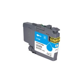 LC424C - cartouche compatible Brother - cyan