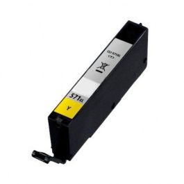 0334C001 / CLI-571 YXL - cartouche compatible Canon - jaune