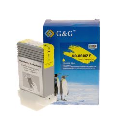 0898B001 / PFI-102 Y - cartouche compatible Canon - jaune