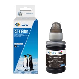 1603C001 / GI-590 BK - bouteille d'encre compatible Canon - noire