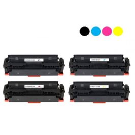 055H - Toners compatibles Canon - (BK,C,M,Y) - pack de 4
