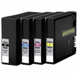 PGI 2500 XL - Cartouches compatibles Canon - Multipack 4 couleurs (BK,C,M,Y)