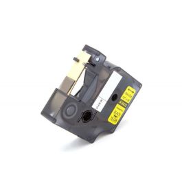 18432 / S0718450 - ruban compatible Dymo - noir, jaune