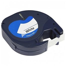 91201 / S0721610 - ruban cassette compatible Dymo - blanc