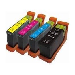 C13T27154010 / 27XL - cartouches compatible Epson - multipack 4 couleurs : noire, cyan, magenta, jaune