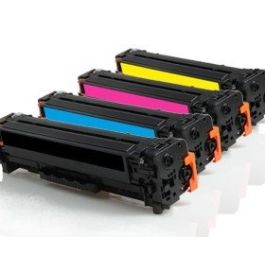203X / CF540X-3 - Toners compatibles qualité premium HP - Multipack 4 couleurs (BK,C,M,Y)