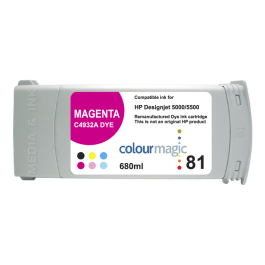 C4932A / 81 - cartouche compatible HP - magenta