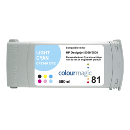 C4934A / 81 - cartouche compatible HP - cyan photo