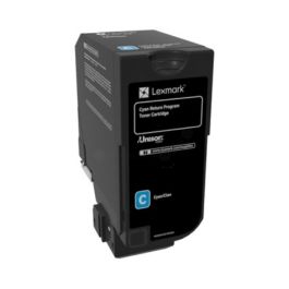 74C2SC0 - toner compatible Lexmark - cyan