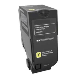 75B20Y0 - toner compatible Lexmark - jaune