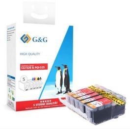 4540B006 / CLI-525-526 BKCMY - cartouche qualité premium compatible Canon - Pack de 5