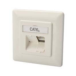 DIGITUS Boîte de connexion cat 6.A (profond), 2 x RJ45,