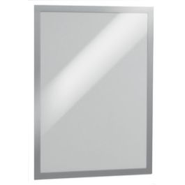 DURABLE Cadre d'affichage magnétique DURAFRAME, A3, argent