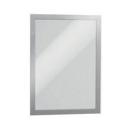 DURABLE Cadre d'affichage magnétique DURAFRAME, A4, argent
