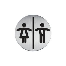 DURABLE Pictogramme "WC Femmes & Hommes", diamètre: 83 mm