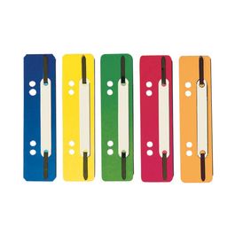 ELBA Relieurs à lamelle, PP, rouge, courts, 35 x 150 mm