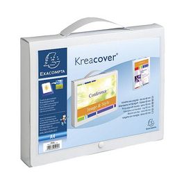 EXACOMPTA Boîte valisette avec poignée Kreacover, A4, PP