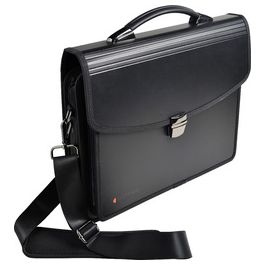 EXACOMPTA Valisette porte-documents EXATRAVEL, en PP, noir