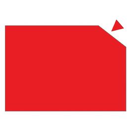 FRANKEN Plaque magnétique, 200 x 295 x 0,6 mm, jaune