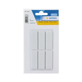 HERMA HOME Patin en feutre, 15 x 45 mm, blanc