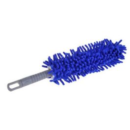 IWH Brosse microfibres pour jantes, bleu/gris