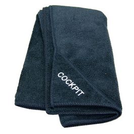 IWH Chiffon microfibres, pour l'habitacle, noir