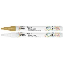 KREUL Lackmarker "Gloss Paint Marker", calligraphy, argent