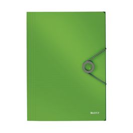 LEITZ Chemise à élastique Solid, A4, PP, vert clair