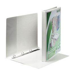 LEITZ Classeur de présentation à anneaux, format A4+, blanc,