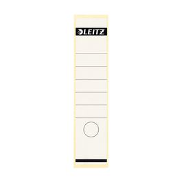 LEITZ Etiquette pour dos de classeur, 61 x 285 mm, blanc