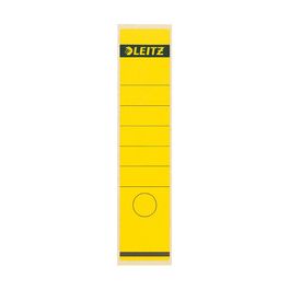 LEITZ Etiquette pour dos de classeur, 61 x 285 mm, jaune