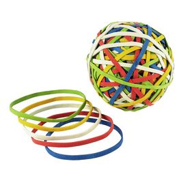 Läufer Bracelets élastiques RONDELLA Rubberball en sachet -