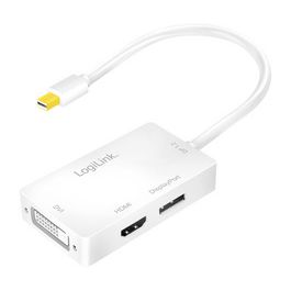 LogiLink Adaptateur mini DisplayPort mâle - DVI femelle +