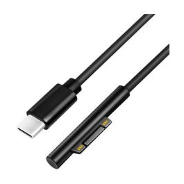 LogiLink Cordon de charge USB-C - Microsoft Surface, noir