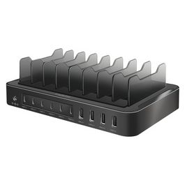 LogiLink Station de chargement USB, 4 USB-A & 6 USB-C, 120 W