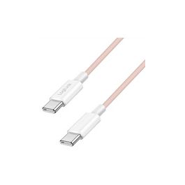 LogiLink Câble USB 2.0, USB-C - USB-C, 0,5 m, rose