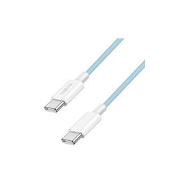 LogiLink Câble USB 2.0, USB-C - USB-C, 1,5 m, bleu