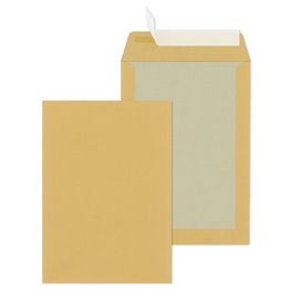 MAILmedia Pochettes avec dos en carton C5, sans fenêtre,